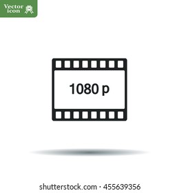1080p Full HD sign