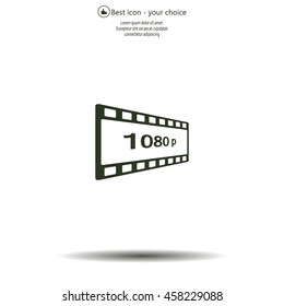 1080p Full HD sign
