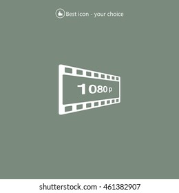 1080p Full HD sign
