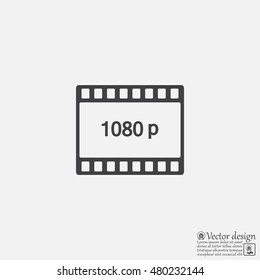 1080p Full HD sign