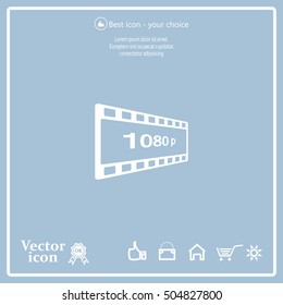 1080p Full HD sign