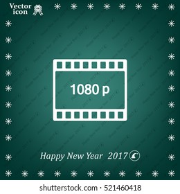 1080p Full HD sign