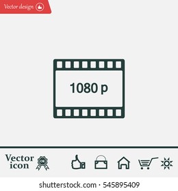 1080p Full HD sign