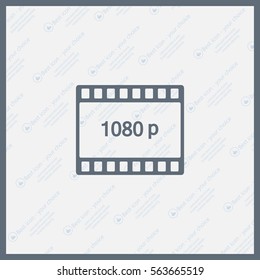 1080p Full HD sign