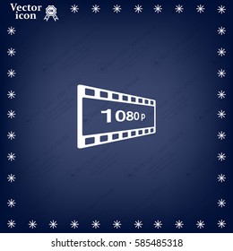 1080p Full HD sign