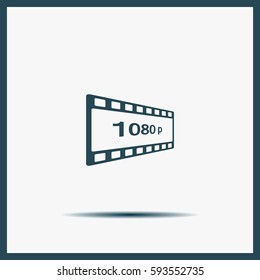 1080p Full HD sign