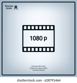 1080p Full HD sign