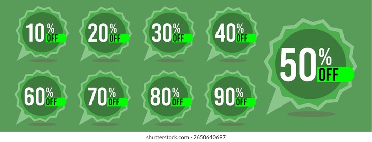 10%off 20%off 30%off 40%off 50%off 60%off 70%off 80%off 90%off ten twenty thirty forty fifty sixty seventy eighty ninety percent off, 10% 20% 30% 40% 50% 60% 70% 80% 90% retail, discount sale, set.eps