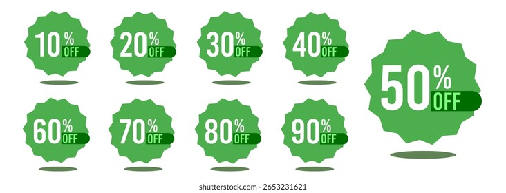 10%off 20%off 30%off 40%off 50%off 60%off 70%off 80%off 90%off ten twenty thirty forty fifty sixty seventy eighty ninety percent off, 10% 20% 30% 40% 50% 60% 70% 80% 90%, retail, discount sale set.eps