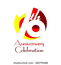 10th Anniversary Celebration - Birthday - Reunion Logo Vector Design