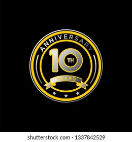 10th anniversary logo design