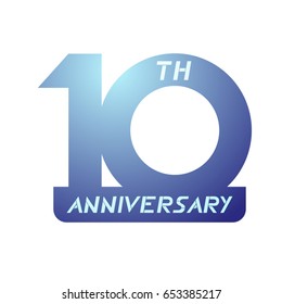 10th anniversary symbol