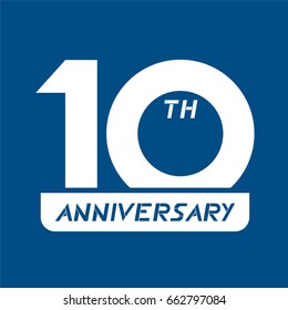 10th anniversary symbol