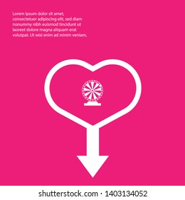 11 day to go. Vector stock illustration. 