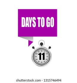 11 days to go.