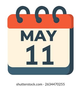 11 may calendar vector on white background
Vector calendar with date