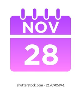 11- Nov - 28 Glyph Gradient