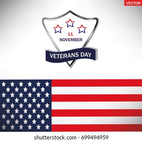 11 november veterans day. vector