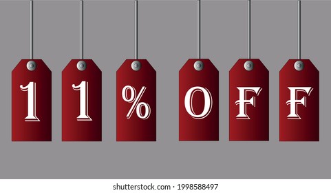 11% off Red coupons for special discount offers.