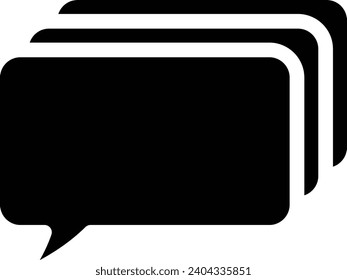 11 speech bubbles single vector line icon