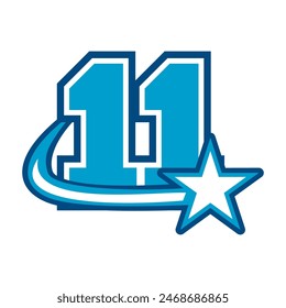11 V108 Patch Streetwear, Urban, Luxury, Modern Design Patch Commercial Use
