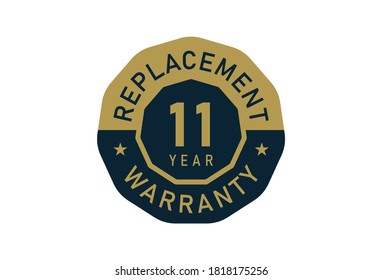 11 year replacement warranty, Replacement warranty images
