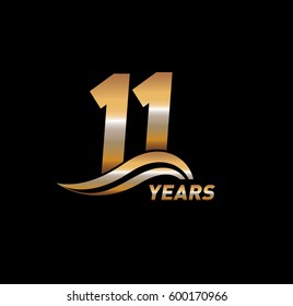 11 Years Anniversary Celebration Design