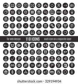 110 business icons