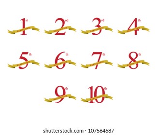 1-10 years Anniversary
