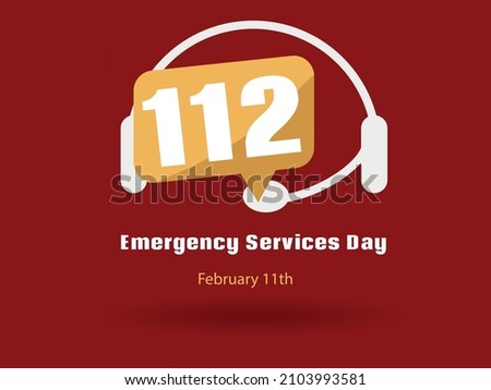 112 Emergency Services Day.
Calling 112