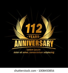 112 vector and illustration template.