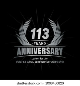 113 vector and illustration template.