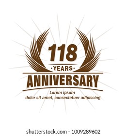 118 vector and illustration template.