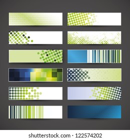 12 blank banner designs