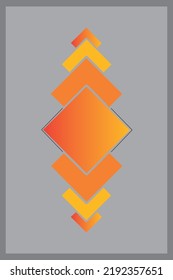 12. CREATE ORANGE COLOR IMAGES. VECTOR TEMPLATES