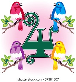 12 Days of Christmas. Can also be used to learn how to count. See all 12 cards.