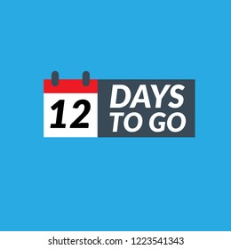 Countdown 12 Days Images Stock Photos Vectors Shutterstock Countdown 12 Days Images Stock Photos Vectors Shutterstock