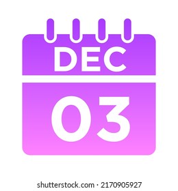 12- Dec - 03 Glyph Gradient