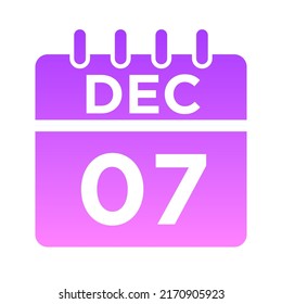 12- Dec - 07 Glyph Gradient