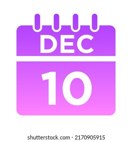 12- Dec - 10 Glyph Gradient