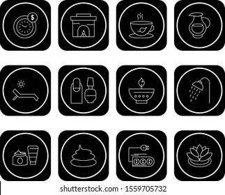 12 decent icon sheet of universal
