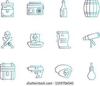12 decent icon sheet of universal
