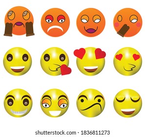 12 emoji icons for social media