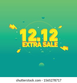 12 - 12 Extra Sale Vector