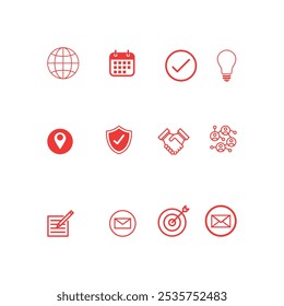 12 High Quality Important Social Media Custom Icons. 1 eps.