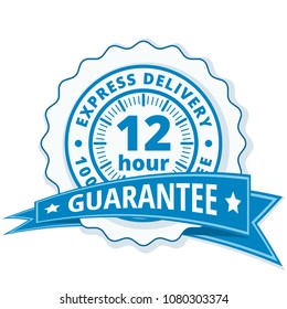 12 Hour Express Delivery illustration