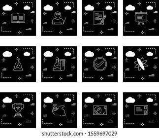  12 icon set of Universal  for your website and project
 