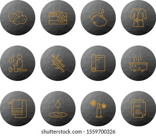  12 icon set of Universal  for your website and project
 
