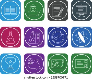  12 icon set of Universal  for your website and project
 