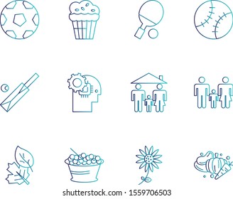 12 icon set of Universal  for your website and project
 